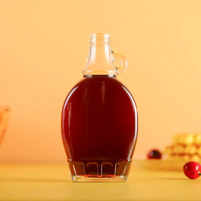 High Quality Glass Maple Syrup Bottles Wholesale, Glass Syrup Bottle